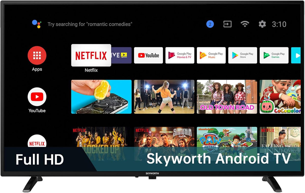 55-inch 4K UHD Android Smart LCD TV with Voice Remote M40548