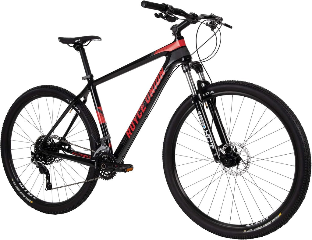 Lightweight Carbon Fiber Hardtail Mountain Bike, 22 Speed Shimano SLX Drivetrain, Hydraulic Disc Brakes N4162