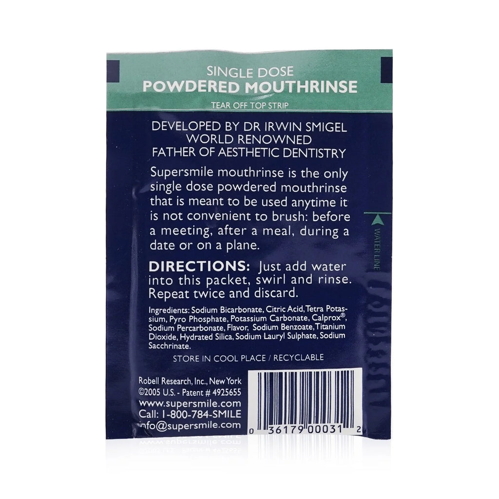Single Dose Powdered Mouthrinse 60x1.7g/0.06oz P23693