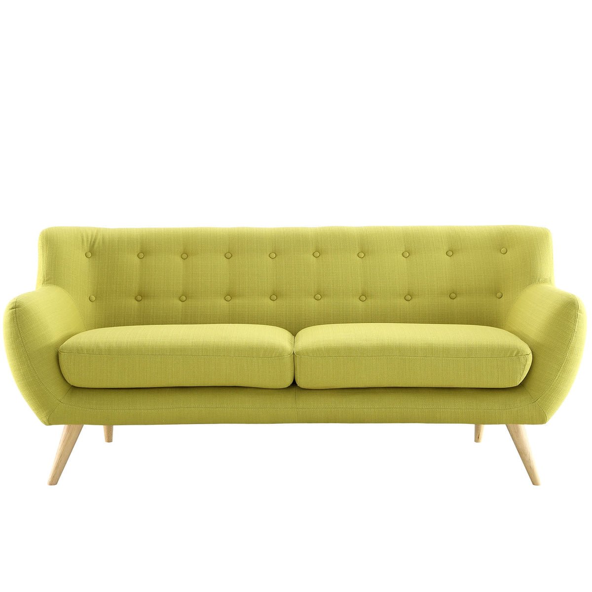 Green Fabric Sofa E11075