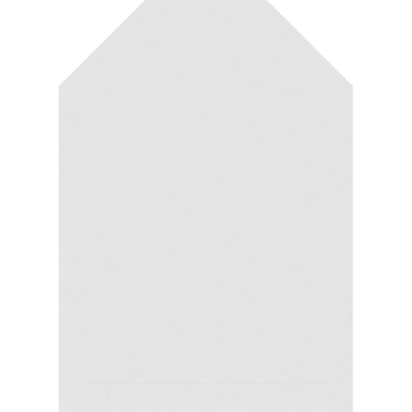 Octagonal Top Surface Mount PVC Gable Vent C30609