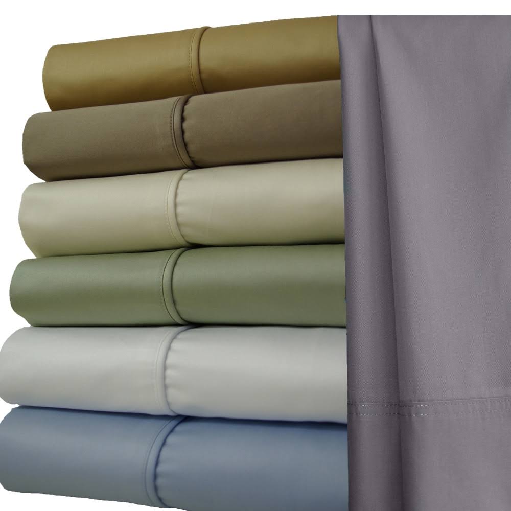 22x22 Extra Deep Pocket Sheets 1000TC Solid California King / Taupe V4403