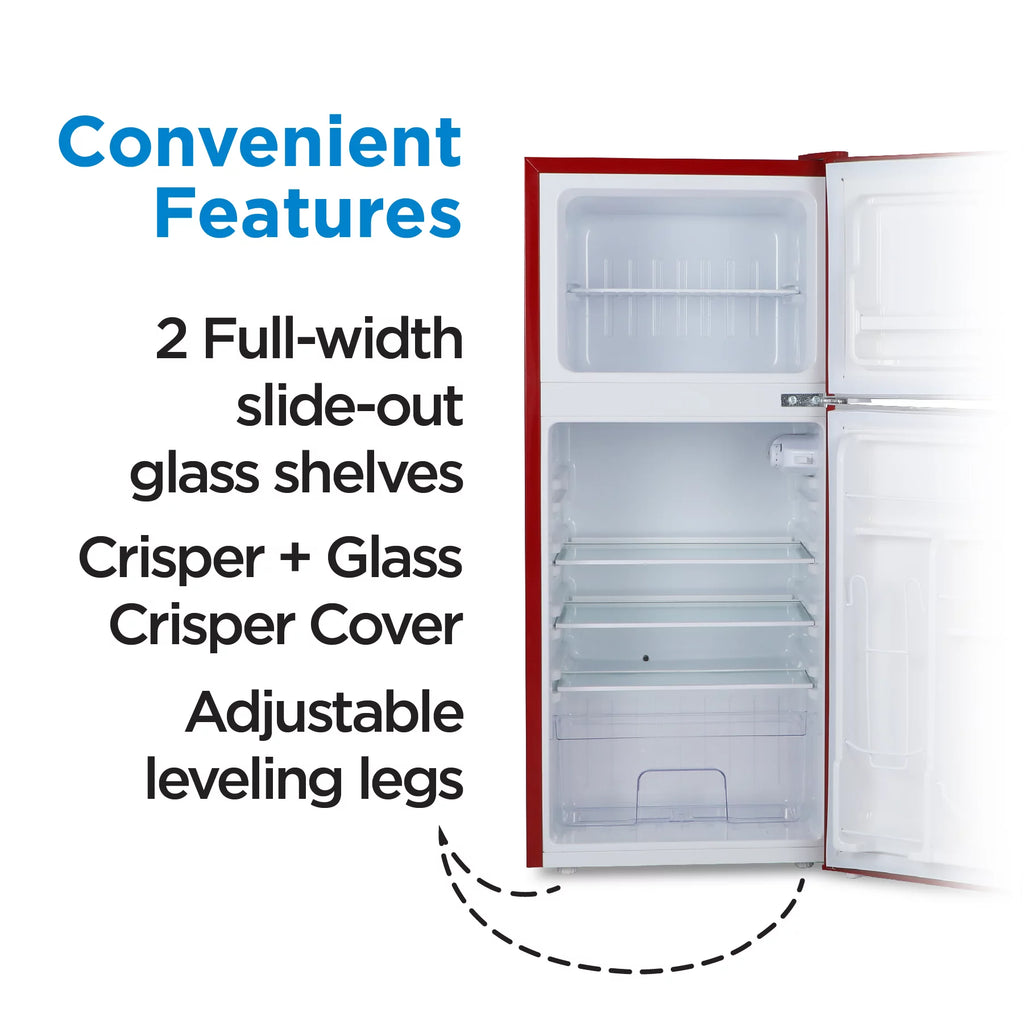 Freestanding Mini Fridge with Freezer X262