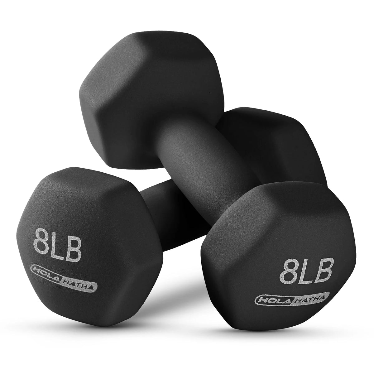 3, 5, and 8 Pound Dumbbell Hand Weight Set with Storage Rack S2991