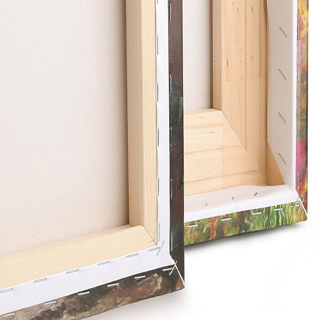 Modern Floral Canvas Art - 60x32 5 Panels X85041