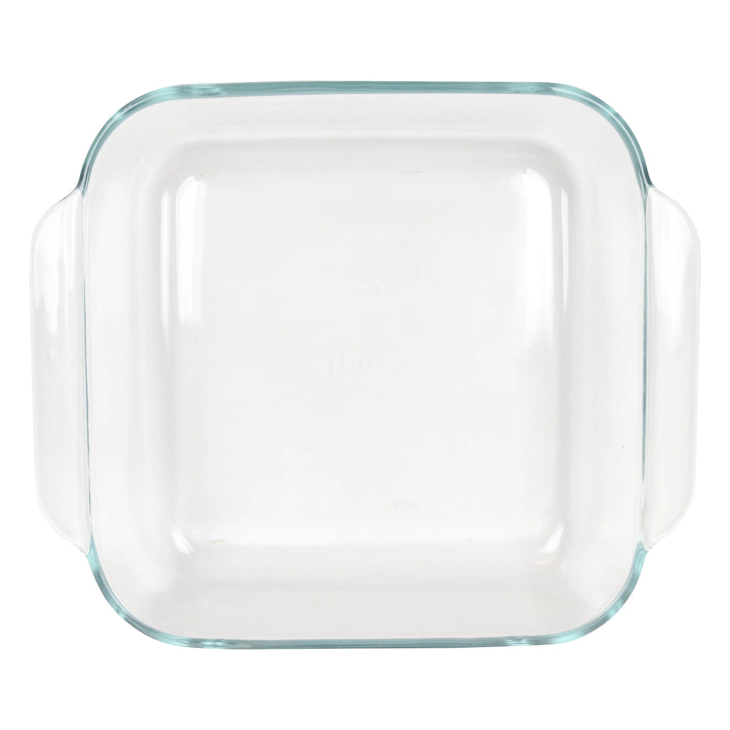 2-Quart Square Clear Glass Casserole Baking Dish V9056