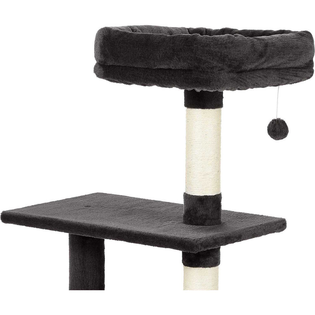 38-in Cat Tree with Condo and Top Perch H5525