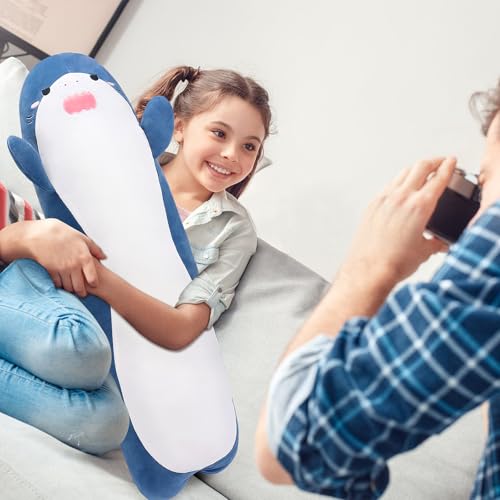 Large Shark Plush Stuffed Animal Body Pillow G16322