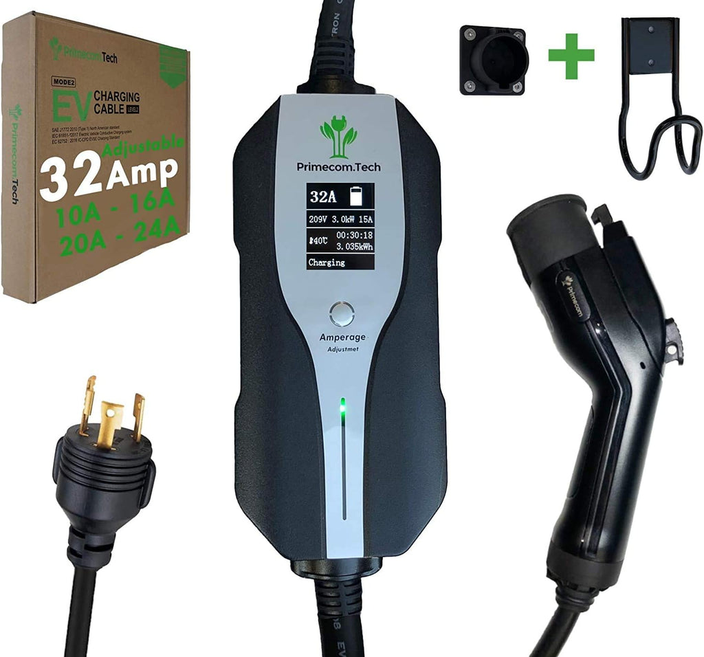 Level 2 Electric Vehicle Charger with 30Ft Cable C279757