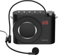 20W Wired Microphone Voice Amplifier with Speaker, Bluetooth Mini PA System, Pack of 2 C579674
