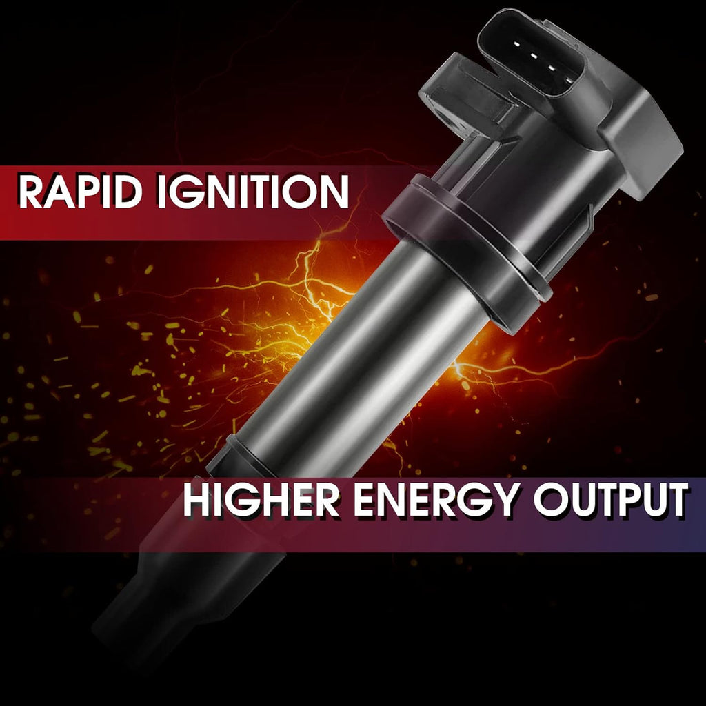 Set of 8 Ignition Coils for Cadillac SRX STS DTS XLR Buick Lucerne V8 4.4L 4.6L U2848