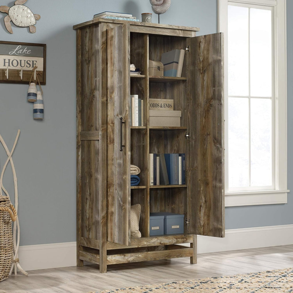 Rustic Cedar Storage Cabinet L874256
