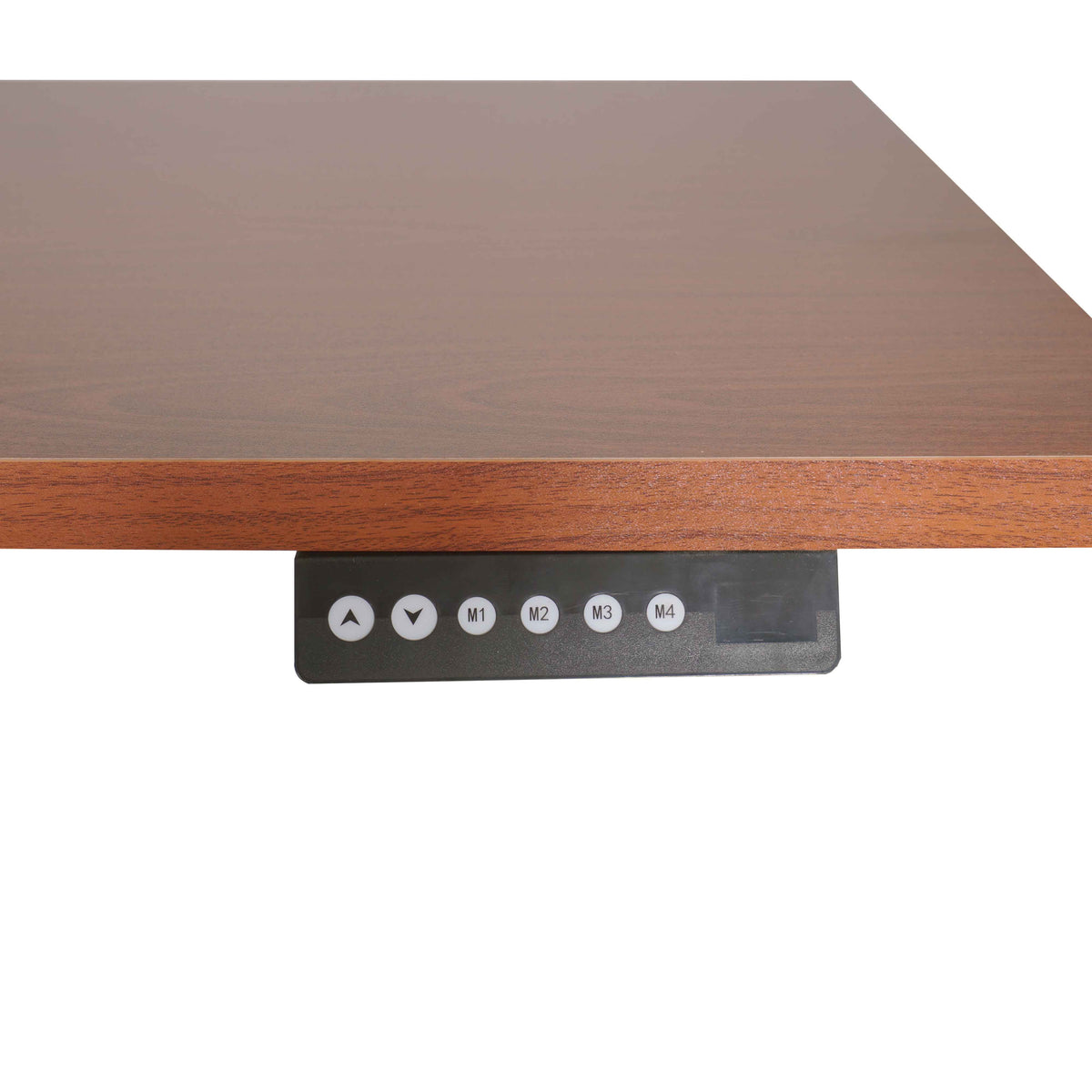 Adjustable Sit/Stand Desk 30" x 60" Cherry Finish Black Frame J71451