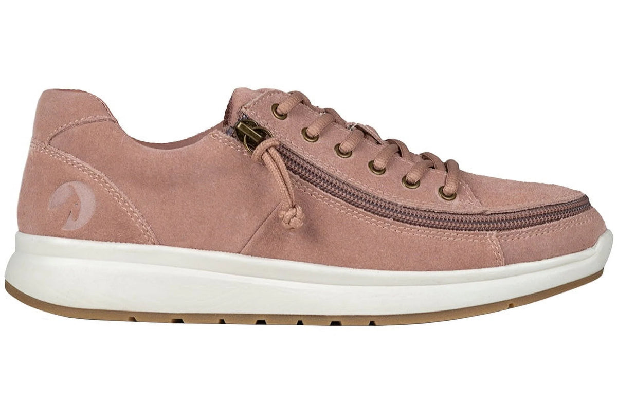 Blush Suede Comfort Lows A3097