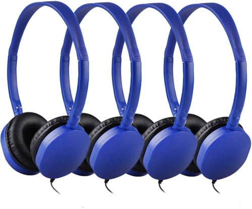 25 Pack Multi Colored Stereo Kids Headphones D325767