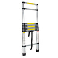 8.5FT Telescopic Aluminum Ladder with Button Retraction Z6463