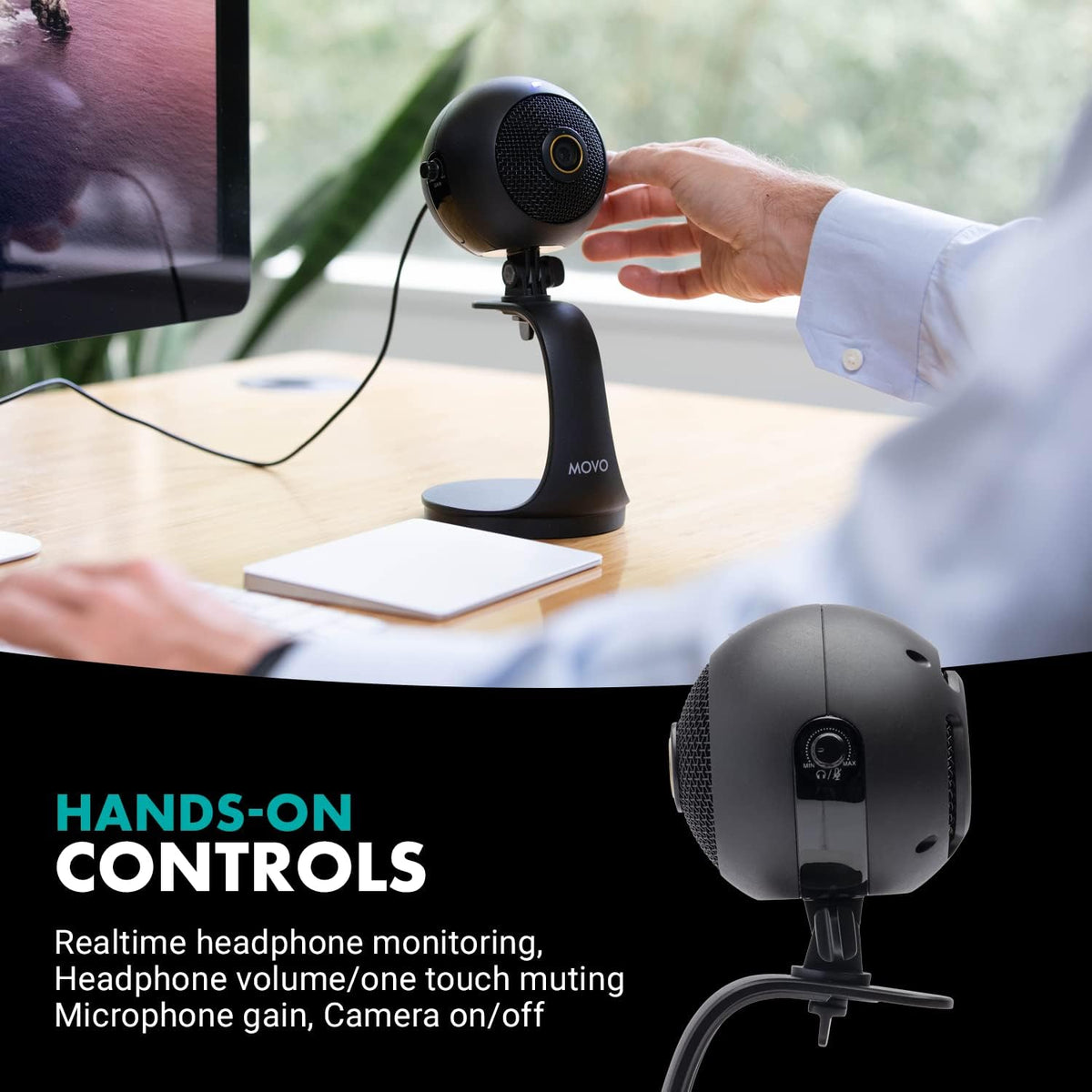 1080p HD Webcam and Condenser Microphone C6267