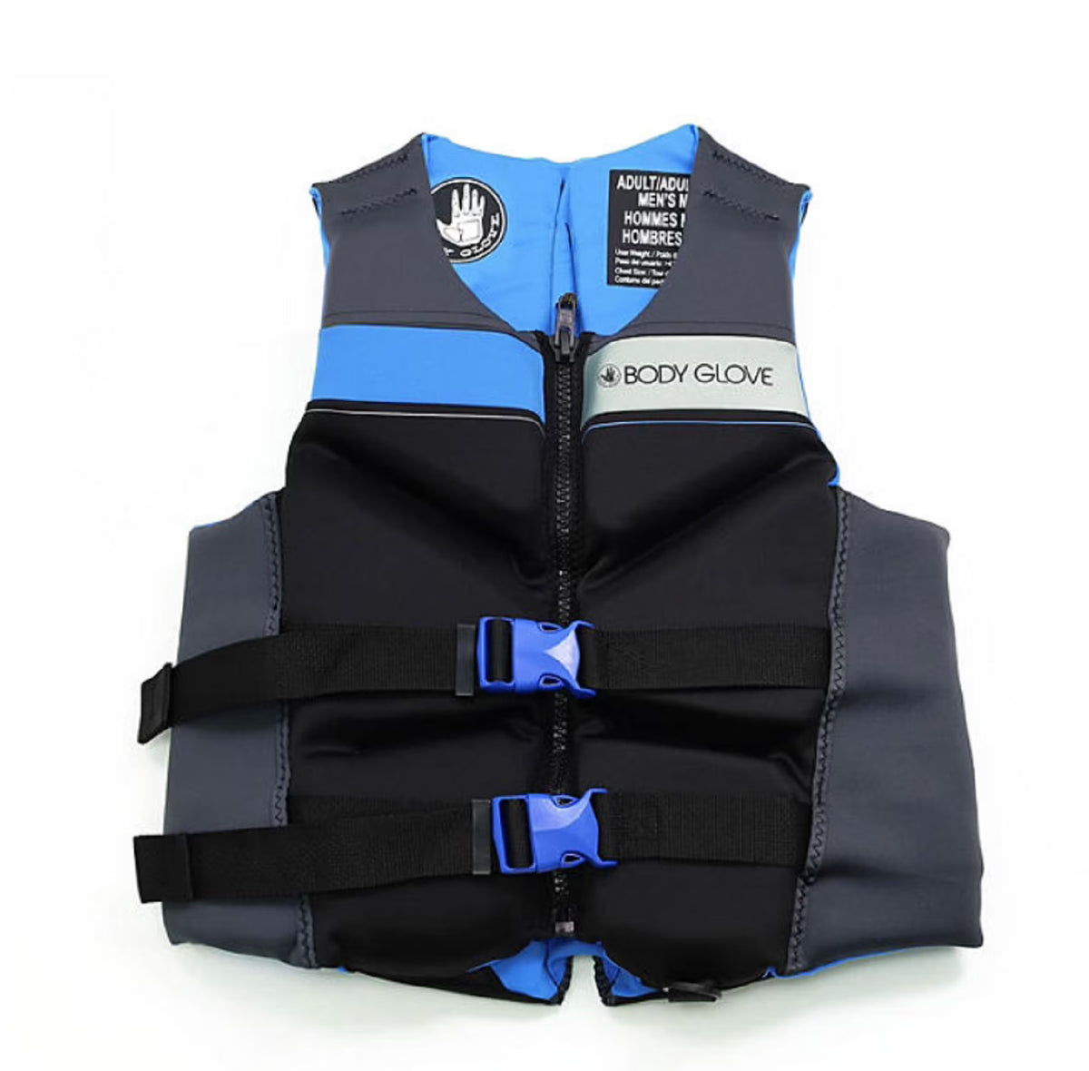 Black/Blue Men's Segmented PFD S861596