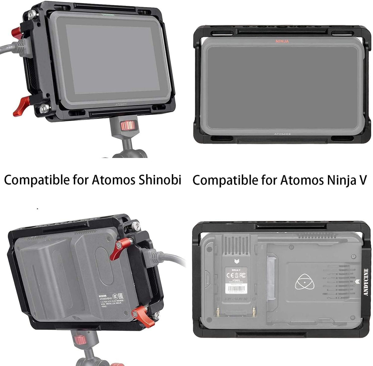Monitor Cage with Sunhood and NATO Rails O43153