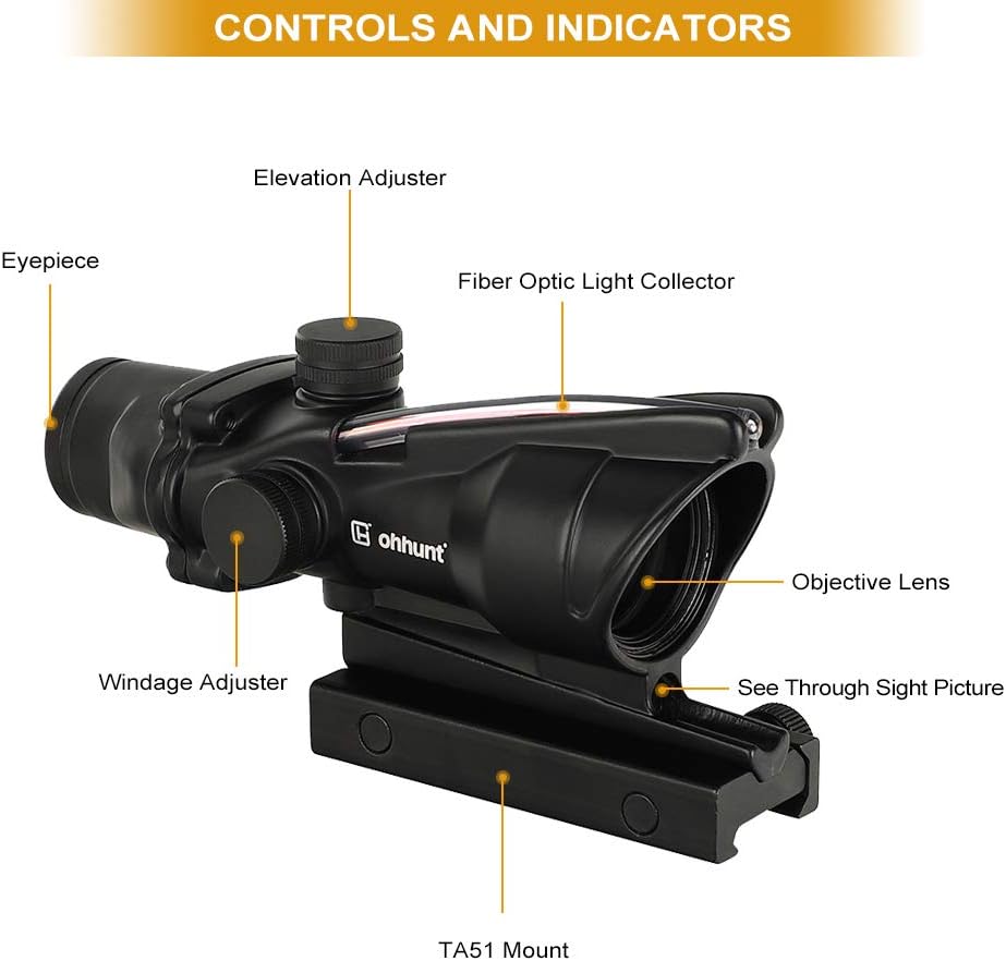4x32 Illuminated Rifle Scope O16229