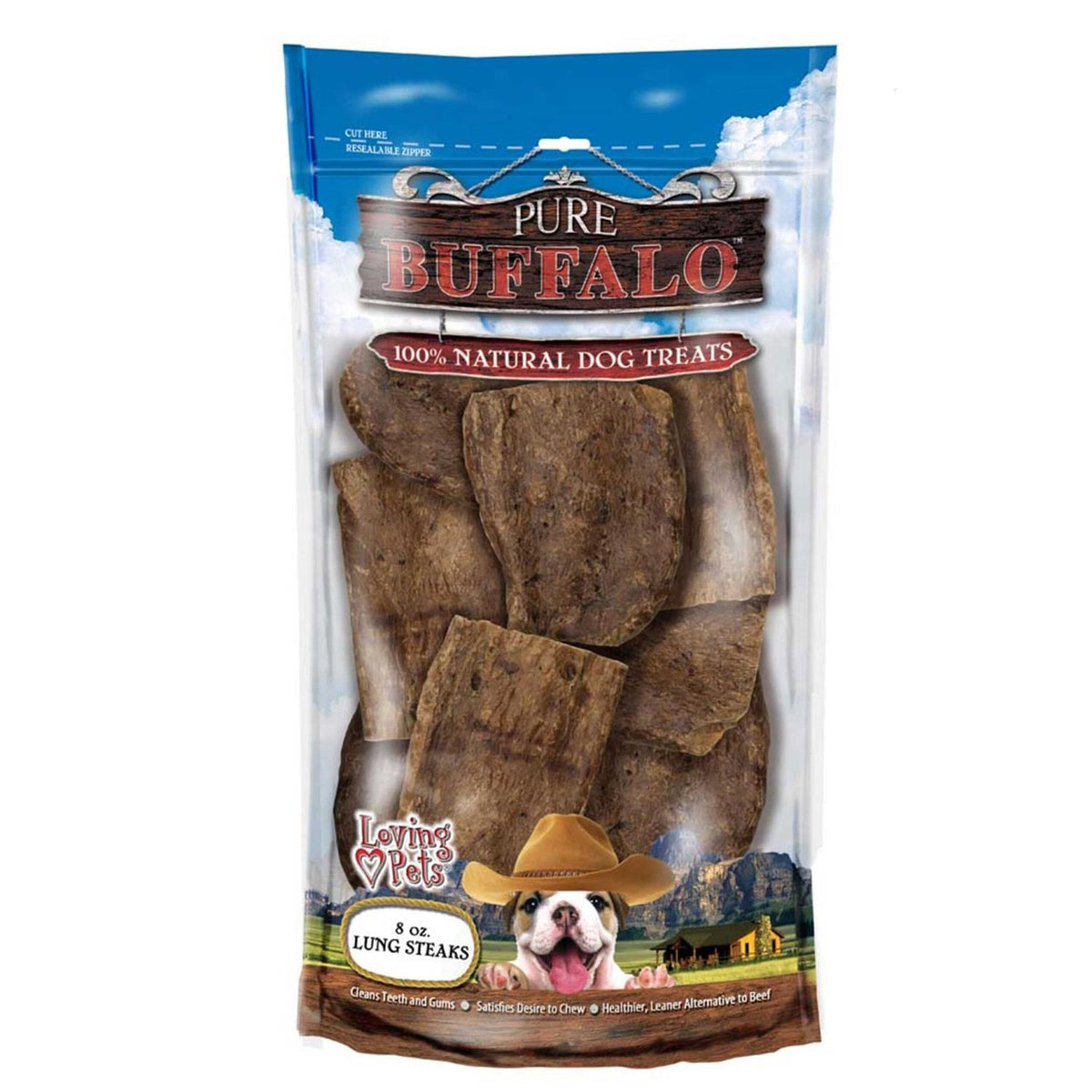 Buffalo Lung Dog Treat V222
