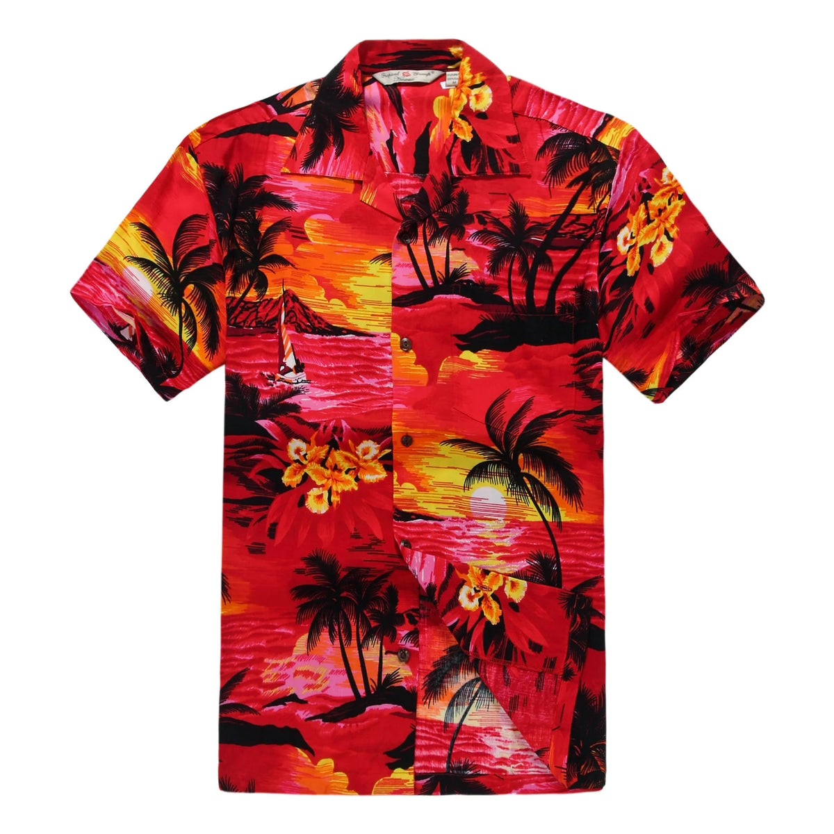 SunRed Hawaiian Maxi Tank Dress F3760