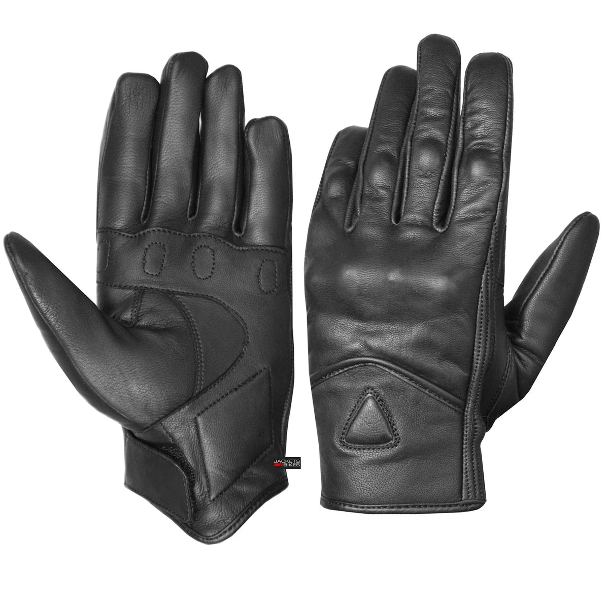 Men's Leather Motorcycle Gel Gloves G97824