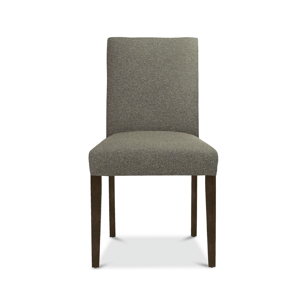 Modern Side Chair in Flint Cement Grey Fabric B4357