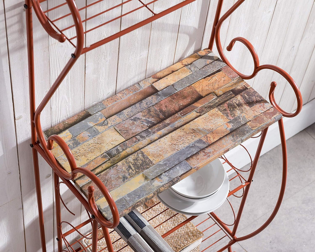 Metal Kitchen Storage Bakers Rack E958317