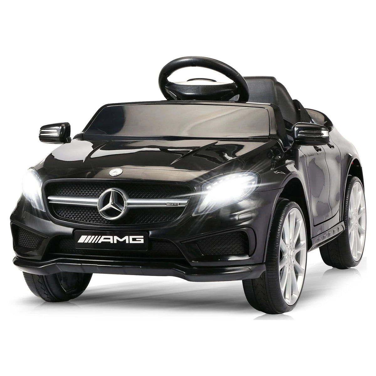 6V Kids Ride on Car with Remote Control Lights Music Red L17816