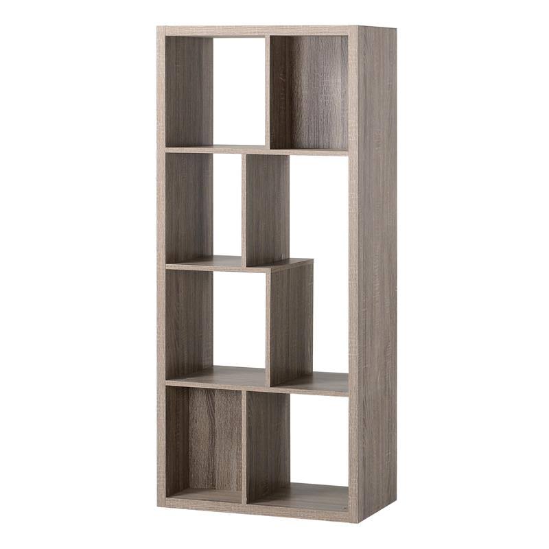 26x22 7 Compartment Wood Bookcase Room Divider O269