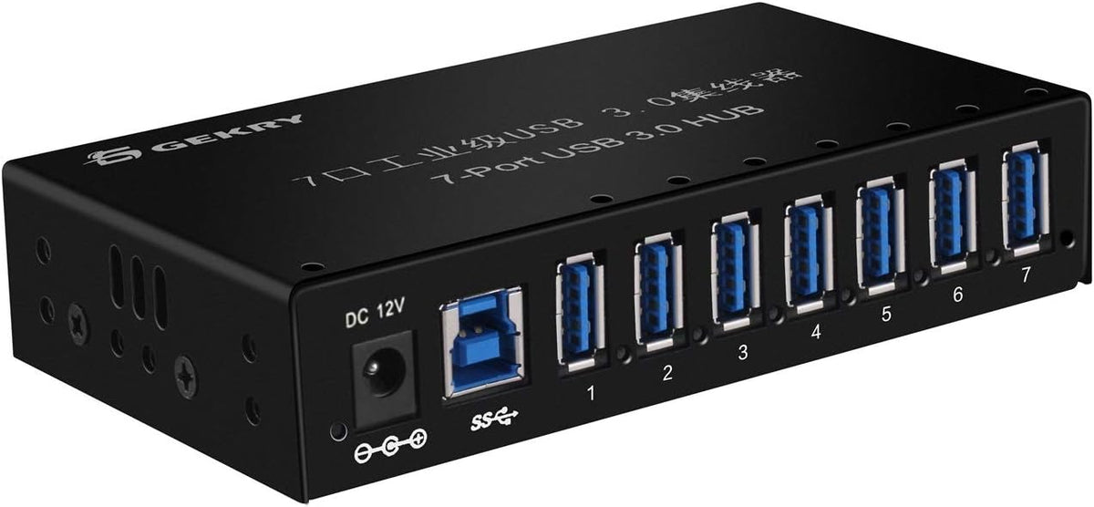 7-Port Powered USB 3.0 Hub with 12V/3A AC Adapter G42437