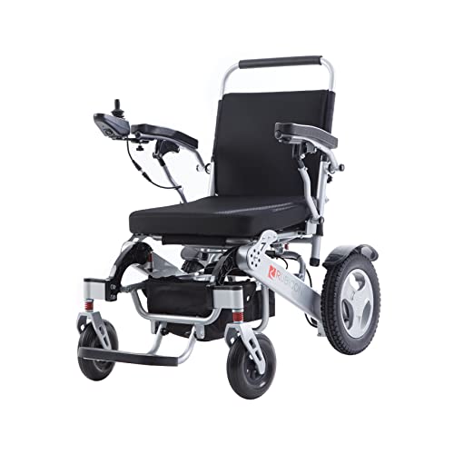Electric Wheelchair, All Terrain, Powerful Brushless 600W Motors, Heavy Duty, Foldable Q39571