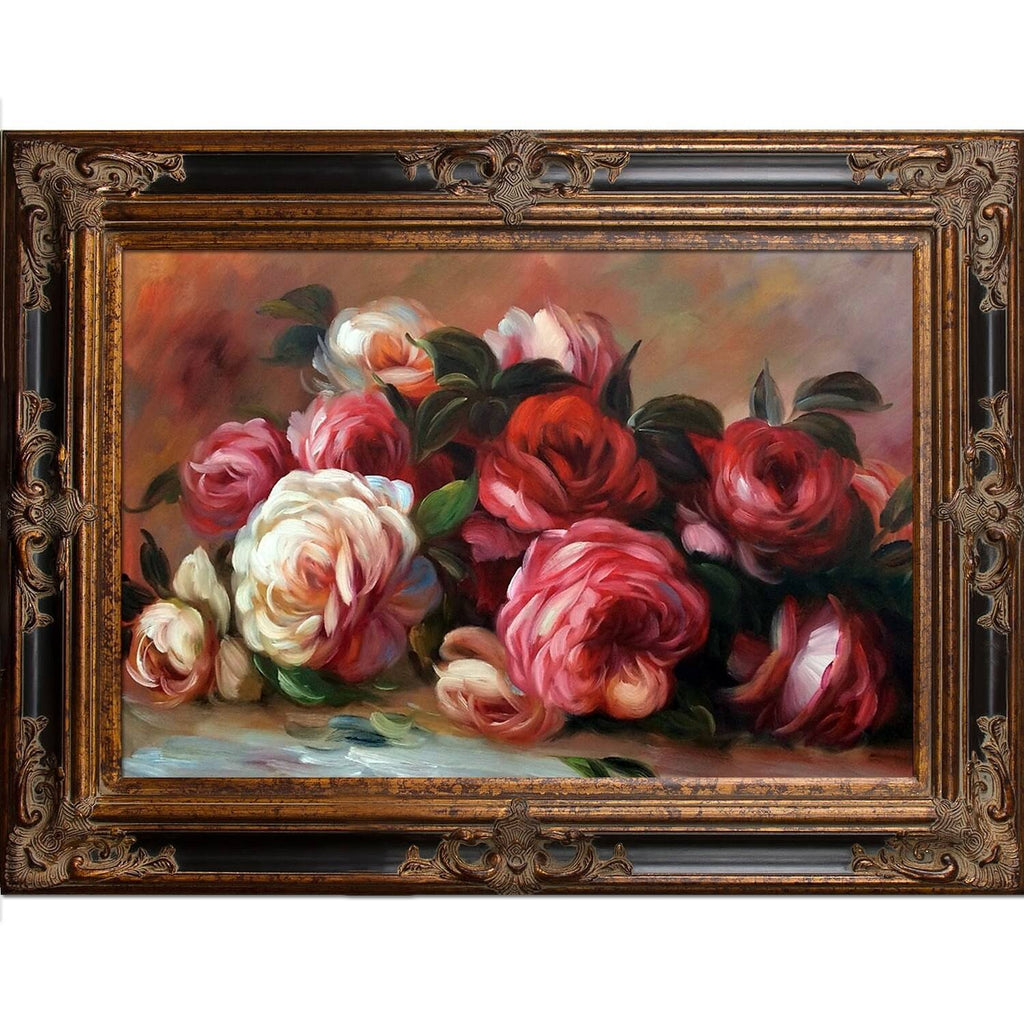 Pre-Framed Discarded Roses by Pierre-Auguste Renoir Y812