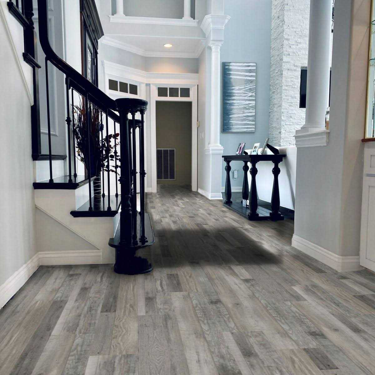 7 in. x 48 in. Rigid Core Luxury Vinyl Plank Flooring D756