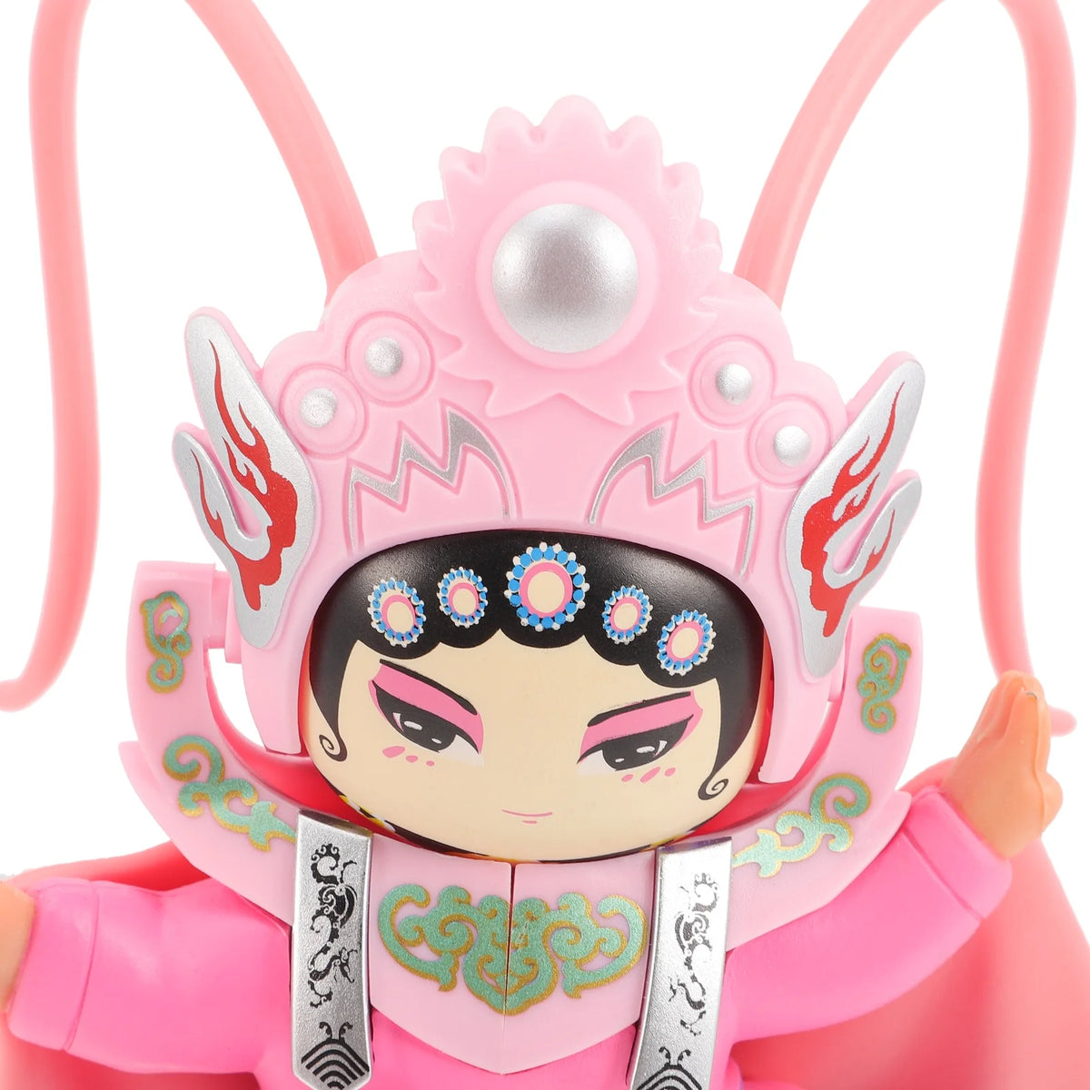 2pcs Chinese Ancient Sichuan Opera Face Changing Doll Ornament M14504