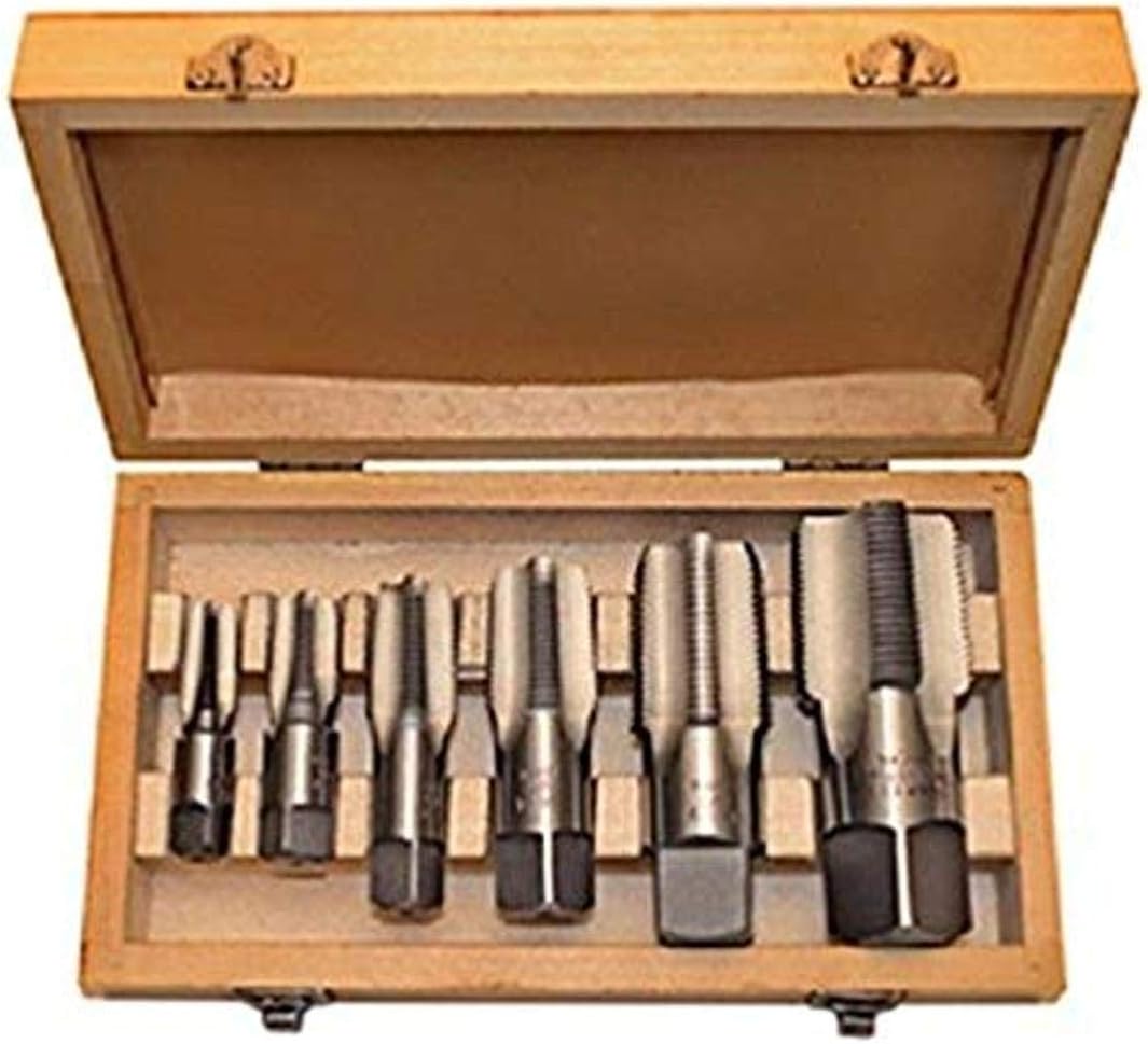 6 Pc Carbon Steel NPT Pipe Tap Set R909
