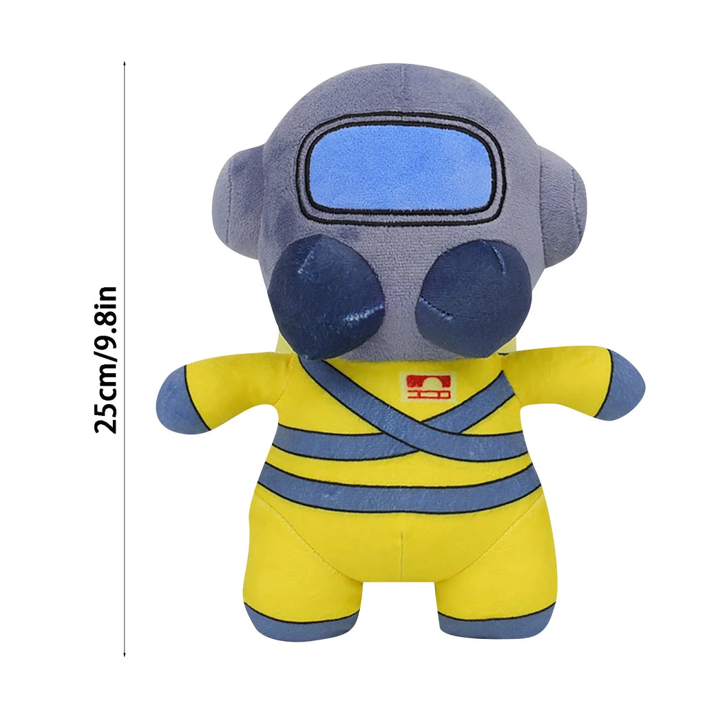 Lethal Company Plush Employee Plush Dolls 9.8" Stuffed Animal Figure Dolls - 3Pcs H9405
