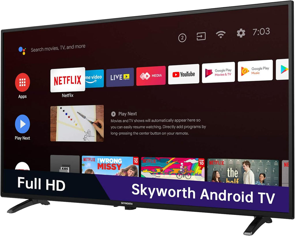 55-inch 4K UHD Android Smart LCD TV with Voice Remote M40548