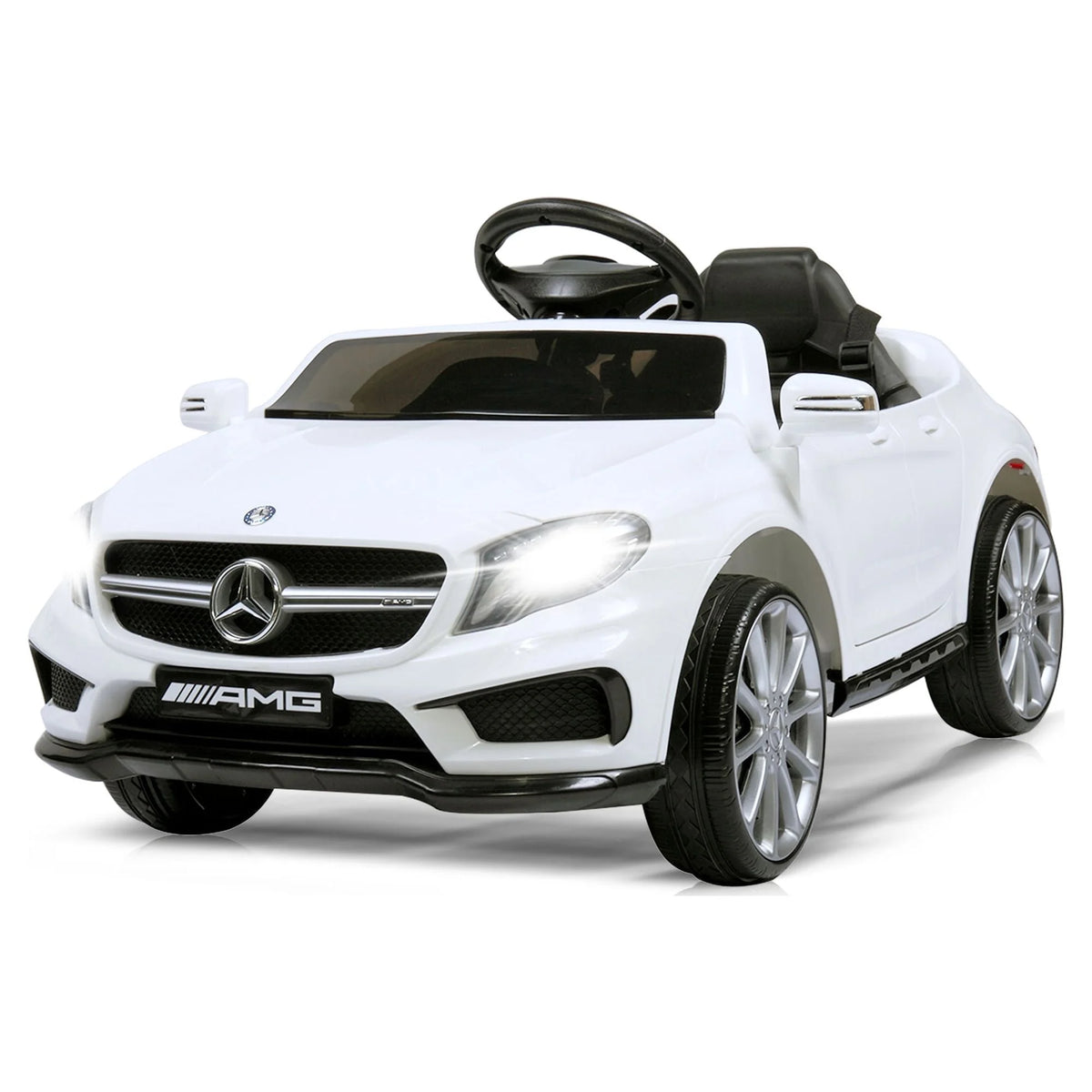 6V Kids Ride on Car with Remote Control Lights Music Red L17816