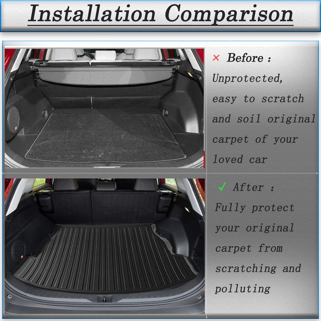 3D Waterproof TPO Cargo Trunk Tray Floor Mats T13819
