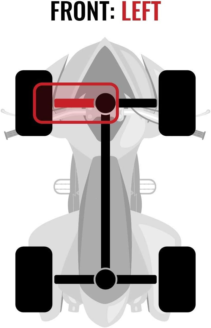 Front Left Axle for Kawasaki 750i Brute Force 4X4 D13141