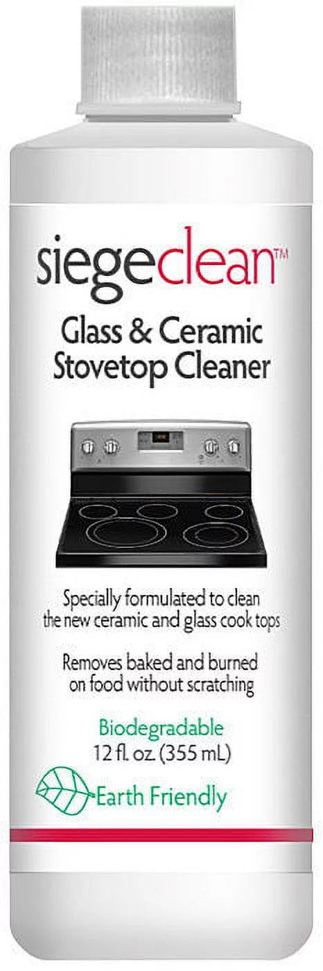 Siege Glass & Cermaic Stovetop Cleaner, 12 oz K497