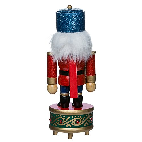 8.5-Inch Wooden Musical Nutcracker F49103