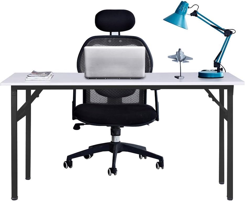 White Compact Folding Desk Z319686