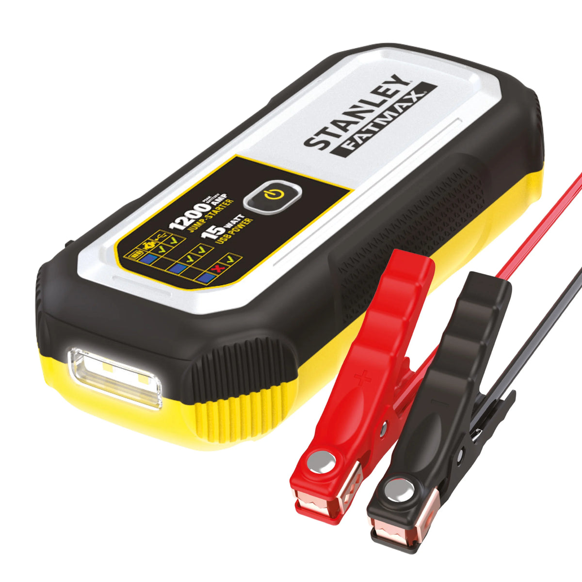 1200 Amp Lithium Jump Starter with USB Power Bank Q330274
