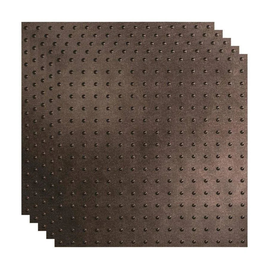 Smoked Pewter Vinyl Lay in Ceiling Tile 5 Pack Z2176