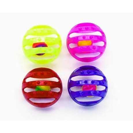 Assorted Lattice Balls Cat Toys 4/Pkg V22484