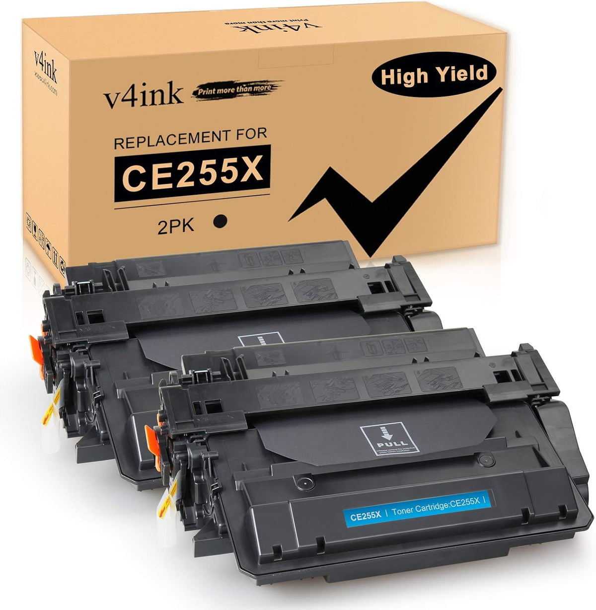 Compatible High Yield Toner Cartridge 2PK D612625