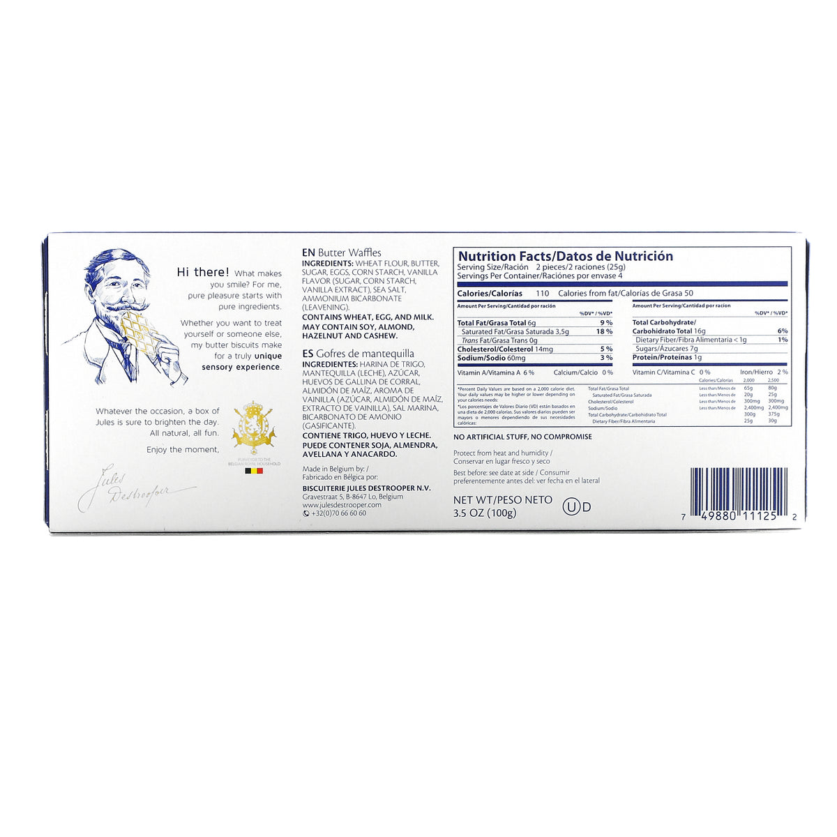 3.52 OZ Waffle (Pack of 12) K705844